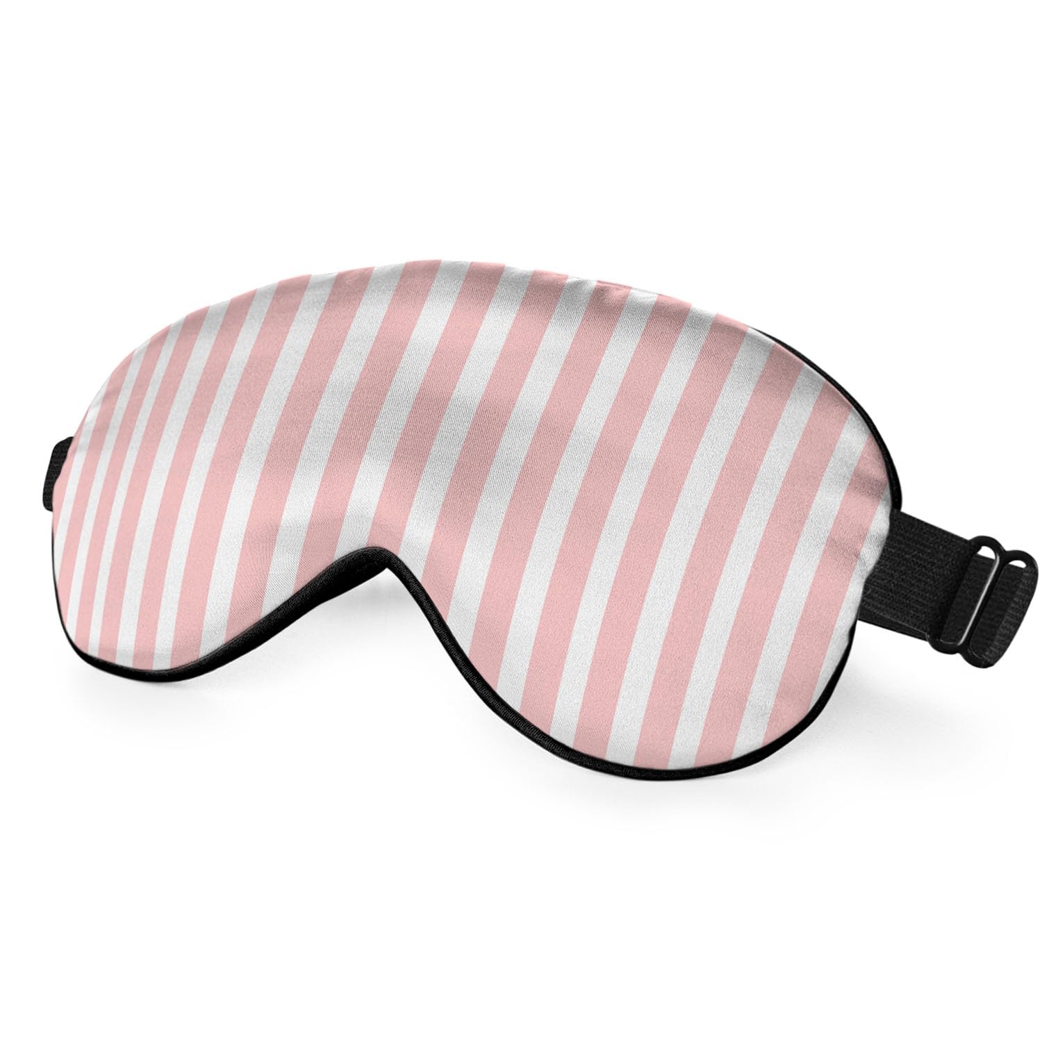 Amazon.com: NOHSHE Striped Eye Mask Sleeping Mask Pink and White